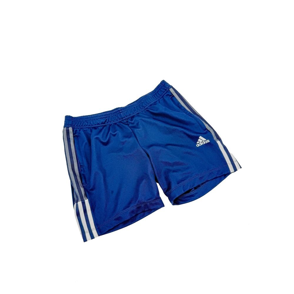 Adidas Soccer Shorts Mens Medium Blue Tiro Aeroready Primegreen Athletic Gym